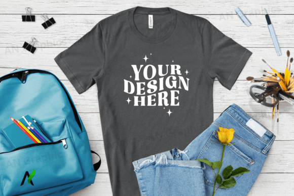 Back to School Bella Canvas Mockup 002: A Powerful Tool for Designers and Creators