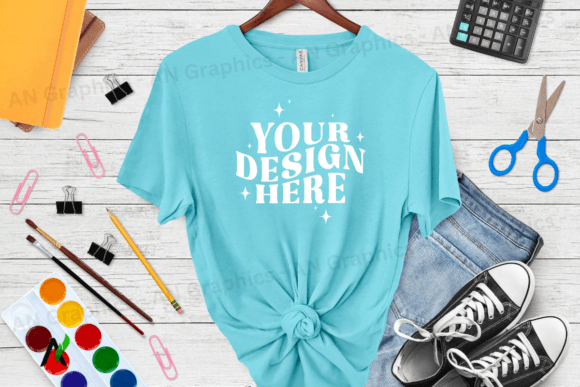 Back to School Bella Canvas Mockup 0106: A Versatile Tool for Designers and Merchants