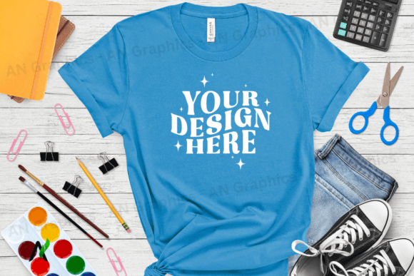 Back to School Bella Canvas Mockup 0122: A Versatile Design Tool for Creative Professionals