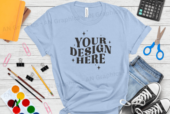 Back to School Bella Canvas Mockup 0129