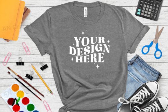 Back to School Bella Canvas Mockup 0141