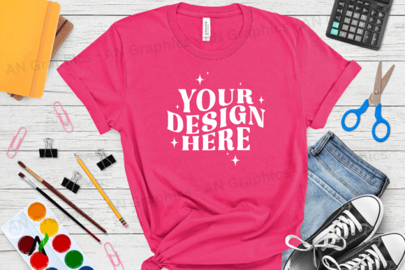 Back to School Bella Canvas Mockup 0146