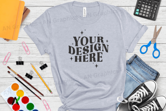 Back to School Bella Canvas Mockup 0151