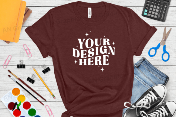 Back to School Bella Canvas Mockup 0155