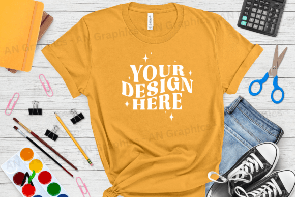 Back to School Bella Canvas Mockup 0213: A Strategic Tool for Designers and Creators