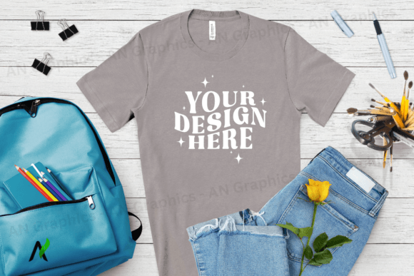 Back to School Bella Canvas Mockup 028: A Game-Changer for Designers
