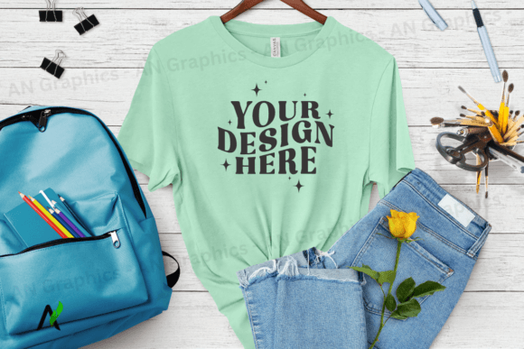 Back to School Bella Canvas Mockup 030: A Professional Tool for Designers