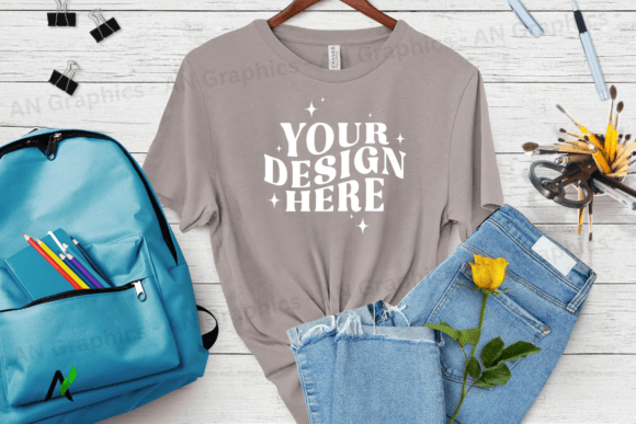 Back to School Bella Canvas Mockup 037: A Powerful Tool for Designers and Creators