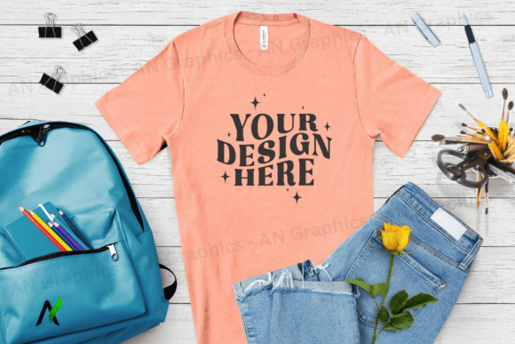 Back to School Bella Canvas Mockup 038: A Strategic Tool for Designers and Creators