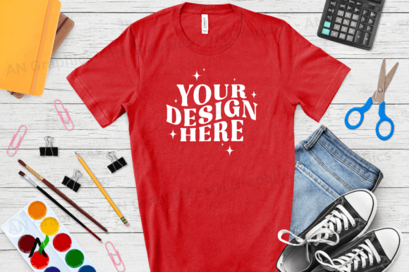 Back to School Bella Canvas Mockup 076: A Game-Changer for Designers