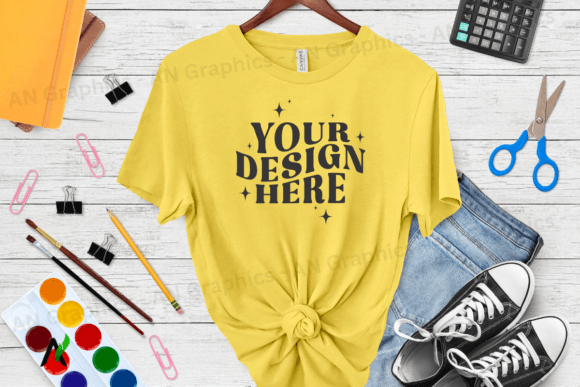 Back To School Bella Canvas Mockup 080: A Powerful Tool for Designers