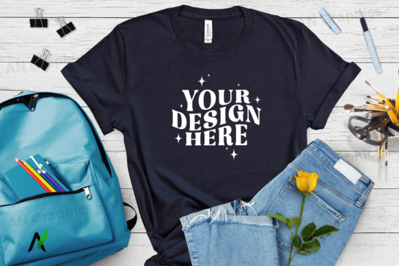 Back to School Bella Canvas Mockup - 094