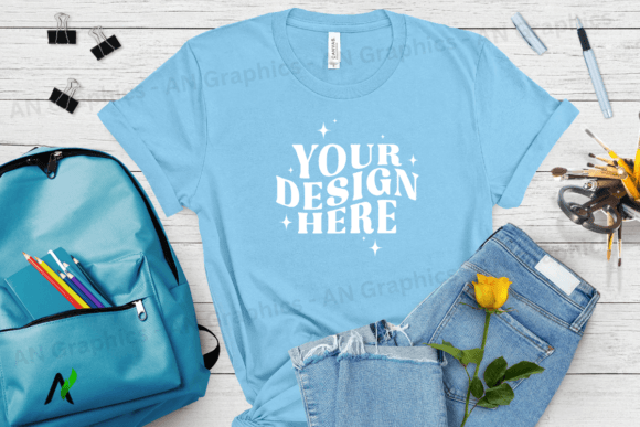 Back to School Bella Canvas Mockup - 095: A Versatile Tool for Designers and Creators