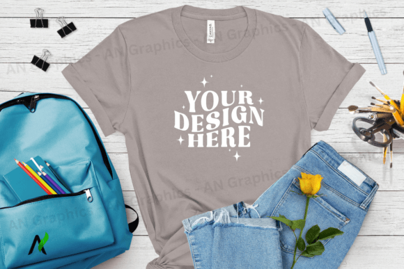 Back to School Bella Canvas Mockup - 099: A Powerful Tool for Designers