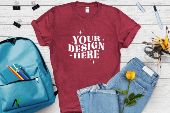 Back to School Gildan 64000 Mockup 0122: A Versatile Tool for Designers