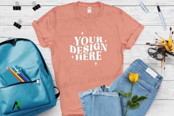 Back to School Gildan 64000 Mockup 0142: A Versatile Tool for Designers
