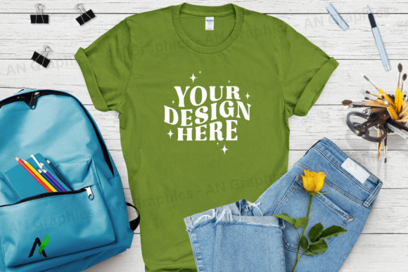 Back to School Gildan 64000 Mockup 0166