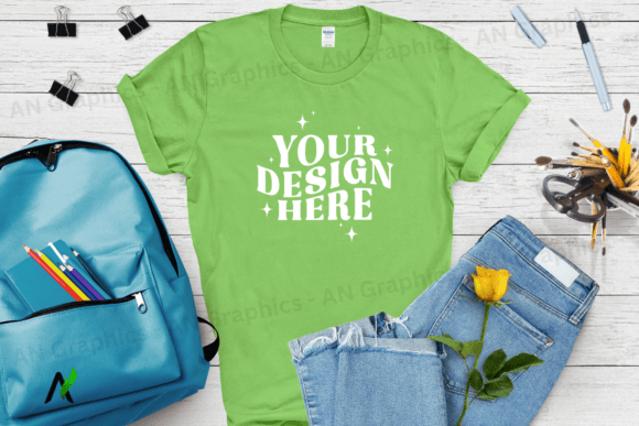 Back to School Gildan 64000 Mockup 0168: A Versatile Tool for T-Shirt Designers