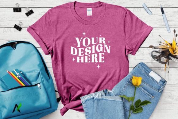 Back to School Gildan 64000 Mockup - 019: A Versatile Tool for Designers