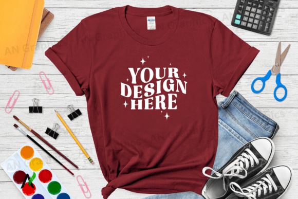 Back to School Gildan 64000 Mockup - 068: A Powerful Tool for Designers