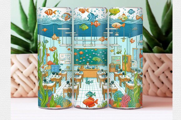 Underwater TumblEr,Back to School Tumble: A Tool for Creative and Practical Workflow
